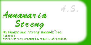 annamaria streng business card